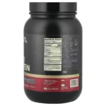 Gold Standard 100% Whey Protein Optimum Nutrition 24g proteina double rich chocolate 899g 29 servicios tabla