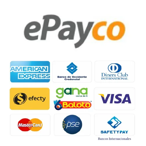 Imagen de ePayco, plataforma de pagos de Davivienda.