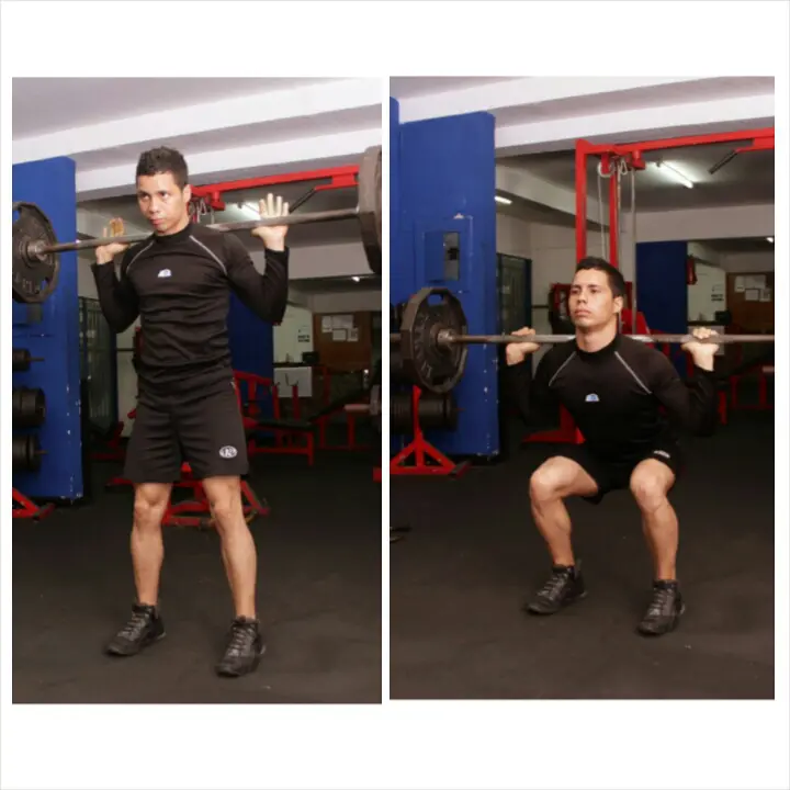 Sentadilla con barra