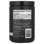 Supplement Facts Platinum Glutamine Muscletech 5g L-glutamina libre de sustancias prohibidas 60 servicios